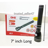 GHS GML JML PROFESSIONAL HEAVY DUTY TORCH LIGHT FLASHLIGHT 360 Degree
