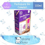 Pediasure GO Vanila / Cokelat Susu UHT 110ml