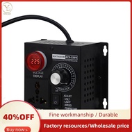 4000W Voltage Regulator Portable Speed Adjustable Voltage Regulator Compact Variable Voltage Control