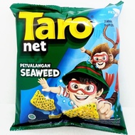 TARO NET 62gr BESAR SEAWEED BARBEQUE BBQ CEMILAN ANAK GROSIR MURAH MAKANAN RINGAN BINGKISAN ULTAH BI