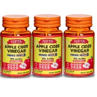 ส่วนลดสุดคุ้ม(ซื้อ3 กระปุกสุดคุ้มมีเก็บเงินปลายทาง) NIFTA Apple Cider Vinegar Premix Multi B แอปเปิ้