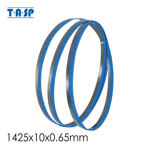 TASP 56" 1425mm Band Saw Blade 1425x10x0.65mm 6 TPI Bandsaw Blade Wood Cutting for 8" Draper Nutool 