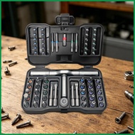 Screwdriver Set 66-in-1 Portable Multi Function Repair Tool Magnet Ratchet Screw Driver Set for Elec