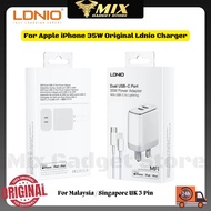 [Ldnio］35W Original Charger Compatible for iPhone/iPad/iPod dual typeC output original MFI certifica