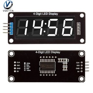 VOKTTA Ống Đồng Hồ Hiển Thị LED 4 Bit 7 Đoạn TM1637 0.56 Inch Chính Hãng Màn Hình Ống Đồng Hồ LED 5