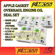 9696 APPLE Engine OIL SEAL SET KRISS2 Y15 Y15ZR LC135 SRL115 Wave 125 Future125 Dash125 Overhaul Oil