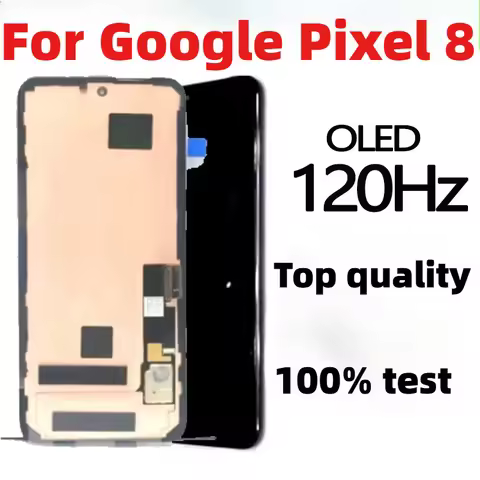 Original OLED, 120Hz 6.2'' Replacement For Google Pixel 8 LCD Display Touch Screen GKWS6, G9BQD, GA0