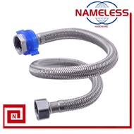 SUS 304 Stainless Flexible Hose Heavy Duty  for Faucet for Toilet Use 1/2X1/2 14inch 18inch 24inch