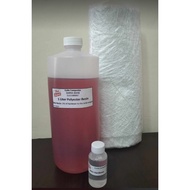 Fiberglass 1L DIY Fiber Set (H) -Kit 1 - Kit 12 (1L Resin, 30ml Hardener, 1/4kg CSM/WRC to choose)
