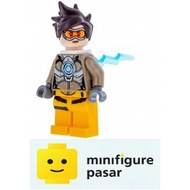 ow001 Lego Overwatch 75970 - Tracer (Lena Oxton) Minifigure - New