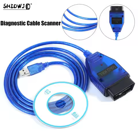 For VAG-COM 409 Com Vag 409.1 Kkl USB Diagnostic Cable Scanner Interface High Quality Car Accessorie