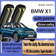 BMW X1 F48 E84 (2010-2019) Wiper New Upgrades Car Double Rubber Strip Wiper