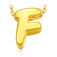 CHOW TAI FOOK 999 Pure Gold Pendant - Alphabet F R16224