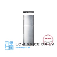 Sharp 360L SJ-366MSS No Frost 2 Door Fridge