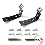 JONY Glove Box Hinge Repair Kit, Anti-Rust 8E2857131, 8E2857035, 8E0880802 Glove Box Lid Hinge Brack