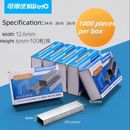staple in box /1000pc / 12# --24/6 26/6 26/8  | 12 #specification /universal type/electroplated for 