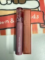 Romand唇蜜 Romand唇膏 Romand唇彩 Romand glasting color gloss12號色 Romand12號色 Romand5號色