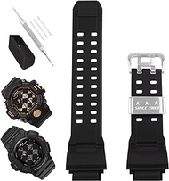 Compatible for 10455201 Casio G-Shock GW9400 GW-9400 GW-9400-1 GW-9400BJ-1 GW-9400J-1 RANGEMAN GW-9200 GW-9300 G-9400 Resin Watch Band Replacement for men Wirstband Strap women Bracelet