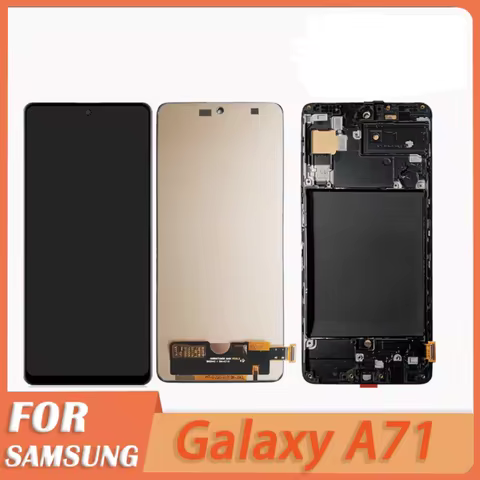 TFT A71LCD For Samsung A71 Display Digitizer Assembly For Samsung Galaxy A71 Display SM-A715W SM-A71