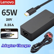 Lenovo 65W Type C Laptop Charger 20V 3.25A For Lenovo ThinkPad Legion Laptops Fast Charging High Eff