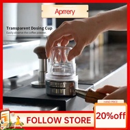 APRRERY เครื่องทำกาแฟ ถ้วยยาเอสเปรสโซ สากลสากลสากล 58มล. ถ้วยผงกาแฟ อุปกรณ์เสริมเสริม การวางซ้อนกัน ถ้วยผสมกาแฟ