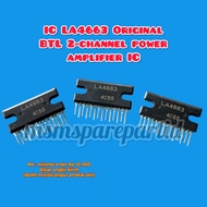IC LA4663 Original BTL 2-channel power amplifier IC