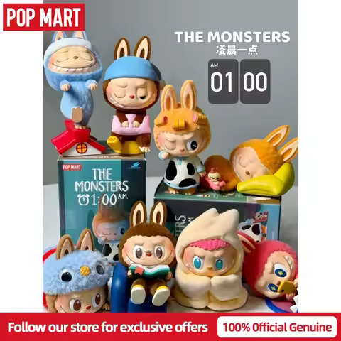 Genuine POPMART LABUBU THE MONSTERS 1 AM Series Blind Box - Desk Decoration & Collectible Children's