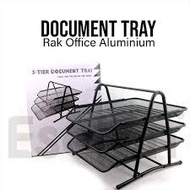 3-Tier Paper Document Letter Tray