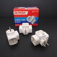 Terbaru Dutron Steker T Multi Arde / Steker T Arde DUTRON - DV-STA-01