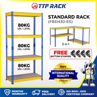 TTF Rack™️ (East Malaysia) DIY RACK Height 153-171cm 2in1  Boltless Rack Metal Rack Storage Rack Rak
