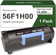 myCartridge Remanufactured Toner Cartridge Replacement for 56F1H00 Works for MS321 MS421 MS521 MS621