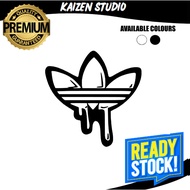 KAIZEN STUDIO ADIDASi Melting Logo Sticker Vinyl Cutting Sticker