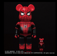 MEDICOM TOY - Be@rbrick Bearbrick x Marvel Spider-Man No Way Home (Upgraded Suit) 100% &amp; 400% | 蜘蛛俠：無家日 |