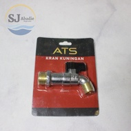 (1 PC) ATS Brass Wall Mounted Water Faucet Brass Bibcock A831 1/ 2 Inch | SJ ABADIE |
