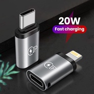 USB Cable Converter Lightning To USB C Adapter 20W Ios to Type-C Adaptador for IPhone 15 14 13 Pro M