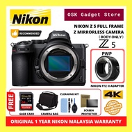 Nikon Z5 Z 5 Full Frame Z Mirrorless Camera | Bundle | PWP Package | 1 Year Nikon Malaysia Warranty