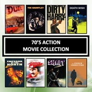 [PENDRIVE MOVIE] 30 MOVIES | 70S ACTION MOVIES COLLECTION | KOLEKSI MOVIE AKSI