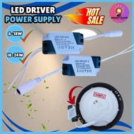 LED Driver 8W-18W 18W-24W Downlight Transformer Current Driver Power supply LED Driver Murah Connect