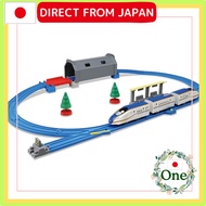 TAKARA TOMY Plarail Let's Shine a Light on the Tunnel! Light-equipped E7 Series Shinkansen Kagayaki 