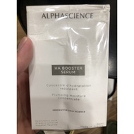 ALPHASCIENCE HA Booster Serum 30 ml / 1 Fl Oz - concentrated moisturizing - skin restructuring - dee