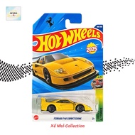 Hot Wheels basic Ferrari F40 Competizione model car (Yellow) - Case Q 2025