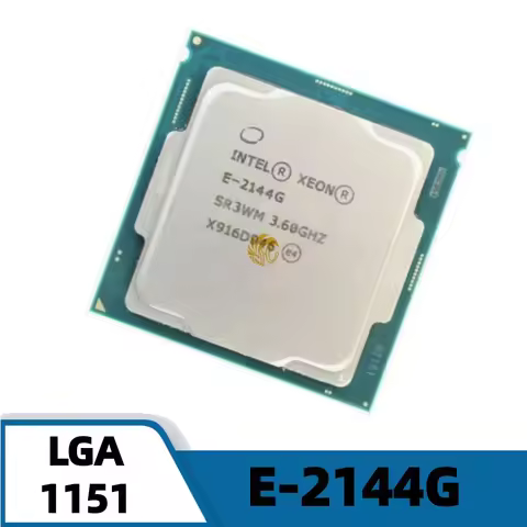 Intel Xeon E-2144G CPU 3.6GHz 8MB 71W 4-Cores 8-Thread Processor LGA1151 for Server Motherboard C240