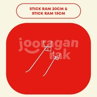 GANTUNGAN 20cm 15cm HOOK STICK HANGER STICK RAM DISPLAY HANGER RACK ACCESSORIES SHOP | MELODY/MARGO