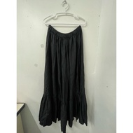 Black Ankle-Length Skirt Brand: Club Monaco | Size: S–M