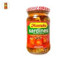 ✱✚۞Montano Spanish Style Sardines in Tomato Sauce &amp; Corn Oil 228g