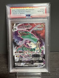 【PTCG】Pokemon Card PSA 10 Grading Card 寶可夢 鑑定卡 2021 Pokemon JPN SWSH FA Rayquaza 烈空座 VMAX #252 GEM M