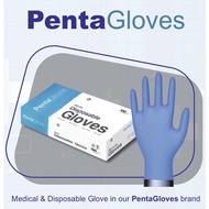 Penta Gloves Nitrile | Powder Free | Medical Grade Premium Gloves(FDA 510K, CE)