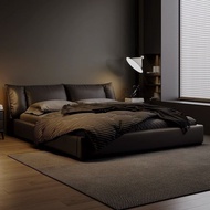 A1 A101 Soft Cover Bed Leather Bed Double Bed Large Bed Multifunctional Storage Bed Leather Art Bed 