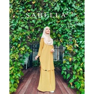 READY STOCK VIE KURUNG SABELLA, BAJU KURUNG SABELLA, BAJU KURUNG TANPA GOSOK