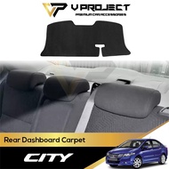 Honda City GM2 GM3 Rear Dashboard Carpet Non-Slip Dash Mat Sun Shade Pad 2008 - 2013 TMO 5th Gen V P